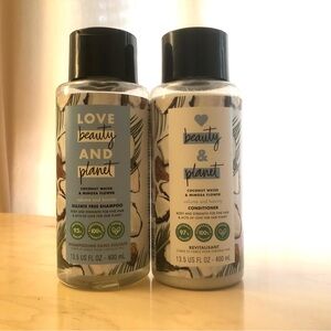 Love Beauty And Planet Volume and Bounty Thickening Shampoo and Conditioner